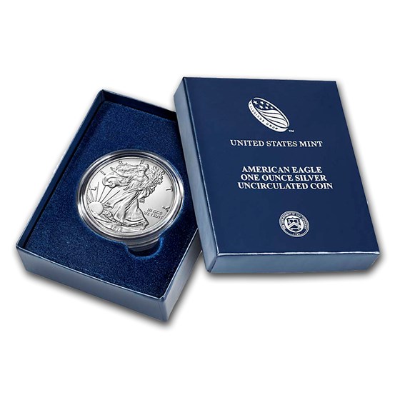 2016-W Burnished Silver American Eagle (w/Box & COA) 2016-W Burnished Silver American Eagle (w/Box & COA)